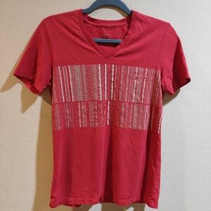 Armani Exchange Red T-Shirt